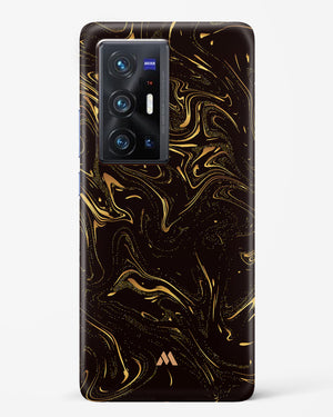 Black Gold Marble Hard Case Phone Cover (Vivo)