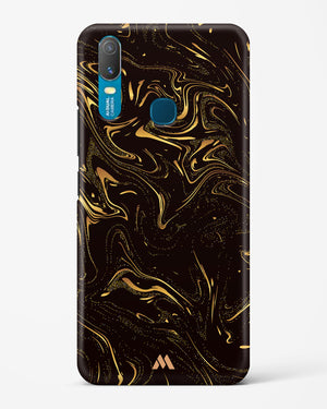 Black Gold Marble Hard Case Phone Cover (Vivo)