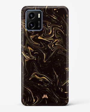 Black Gold Marble Hard Case Phone Cover (Vivo)