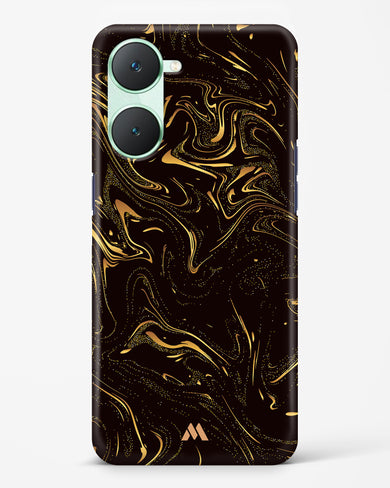 Black Gold Marble Hard Case Phone Cover (Vivo)