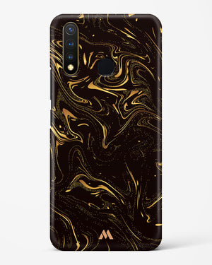 Black Gold Marble Hard Case Phone Cover (Vivo)