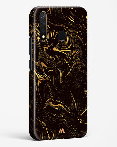 Black Gold Marble Hard Case Phone Cover (Vivo)