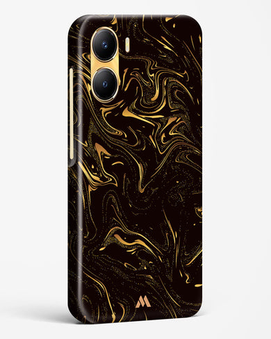 Black Gold Marble Hard Case Phone Cover-(Vivo)