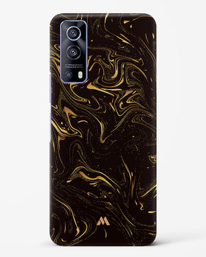 Black Gold Marble Hard Case Phone Cover (Vivo)