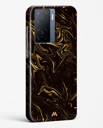 Black Gold Marble Hard Case Phone Cover (Vivo)