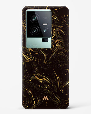 Black Gold Marble Hard Case Phone Cover (Vivo)