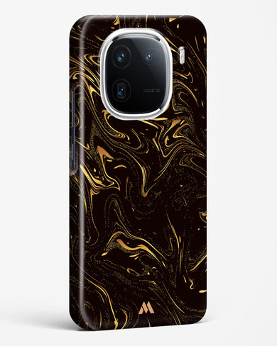 Black Gold Marble Hard Case Phone Cover (Vivo)