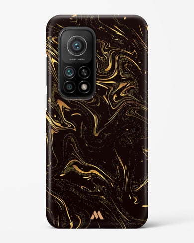 Black Gold Marble Hard Case Phone Cover-(Xiaomi)