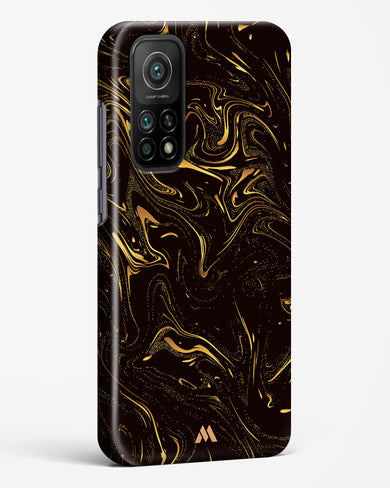 Black Gold Marble Hard Case Phone Cover-(Xiaomi)