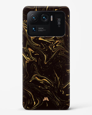 Black Gold Marble Hard Case Phone Cover-(Xiaomi)