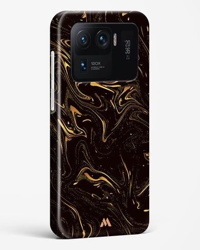 Black Gold Marble Hard Case Phone Cover-(Xiaomi)