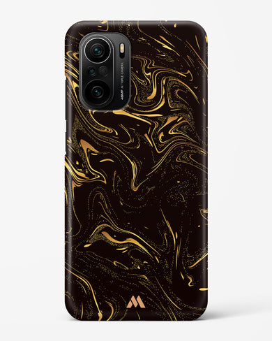 Black Gold Marble Hard Case Phone Cover-(Xiaomi)