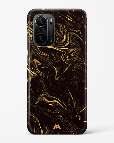Black Gold Marble Hard Case Phone Cover (Xiaomi)