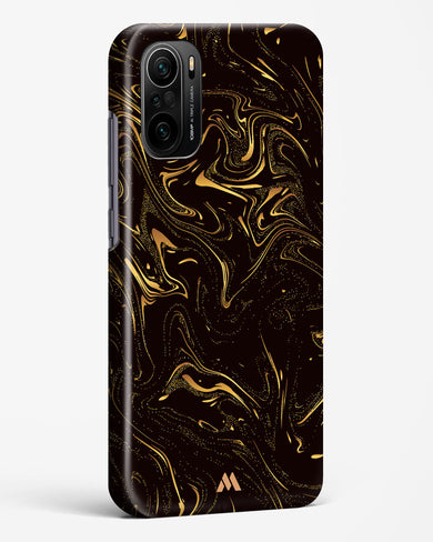 Black Gold Marble Hard Case Phone Cover (Xiaomi)
