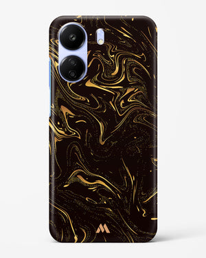 Black Gold Marble Hard Case Phone Cover (Xiaomi)
