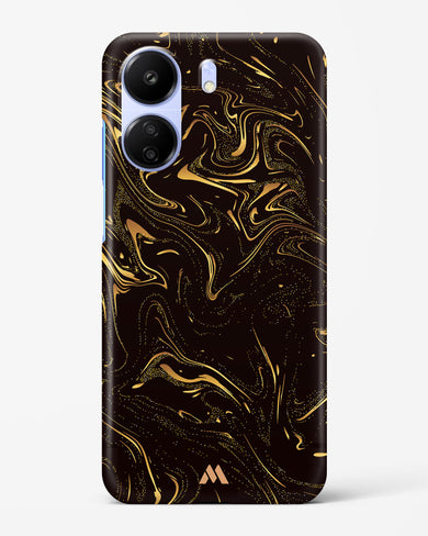 Black Gold Marble Hard Case Phone Cover (Xiaomi)