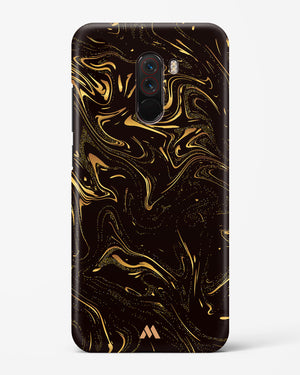 Black Gold Marble Hard Case Phone Cover (Xiaomi)