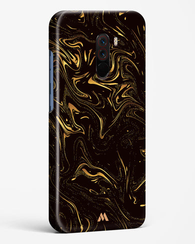 Black Gold Marble Hard Case Phone Cover (Xiaomi)