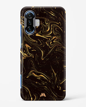 Black Gold Marble Hard Case Phone Cover (Xiaomi)