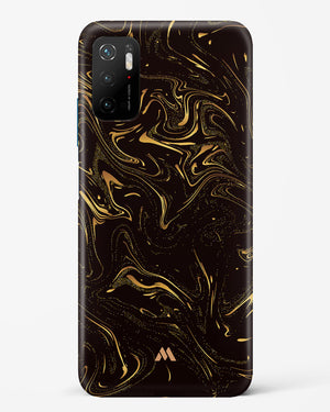 Black Gold Marble Hard Case Phone Cover-(Xiaomi)