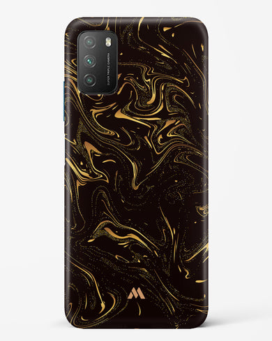 Black Gold Marble Hard Case Phone Cover-(Xiaomi)