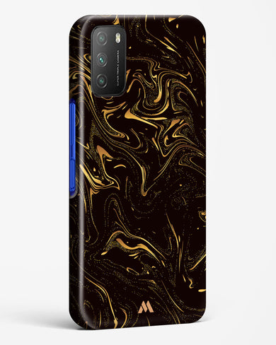 Black Gold Marble Hard Case Phone Cover-(Xiaomi)