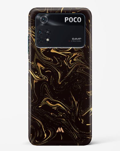 Black Gold Marble Hard Case Phone Cover (Xiaomi)