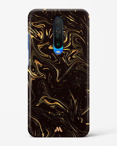 Black Gold Marble Hard Case Phone Cover (Xiaomi)