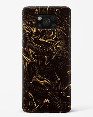 Black Gold Marble Hard Case Phone Cover-(Xiaomi)