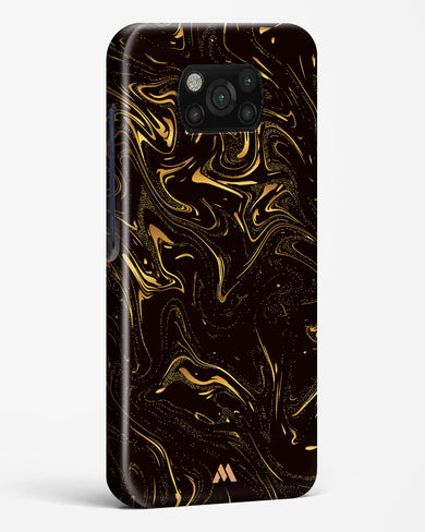 Black Gold Marble Hard Case Phone Cover-(Xiaomi)