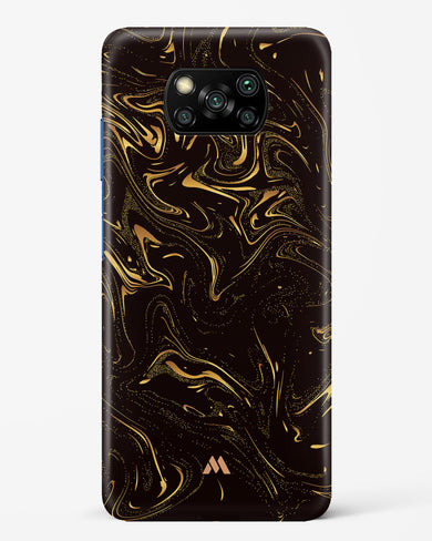 Black Gold Marble Hard Case Phone Cover-(Xiaomi)