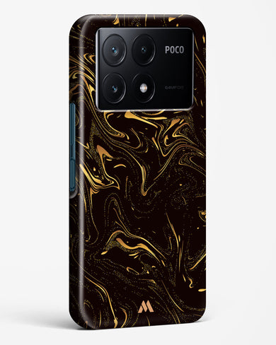 Black Gold Marble Hard Case Phone Cover (Xiaomi)