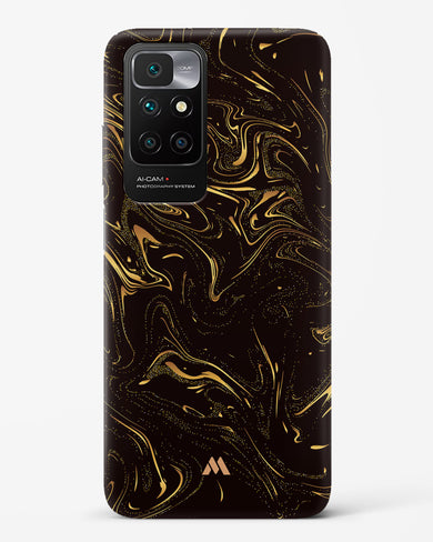 Black Gold Marble Hard Case Phone Cover-(Xiaomi)