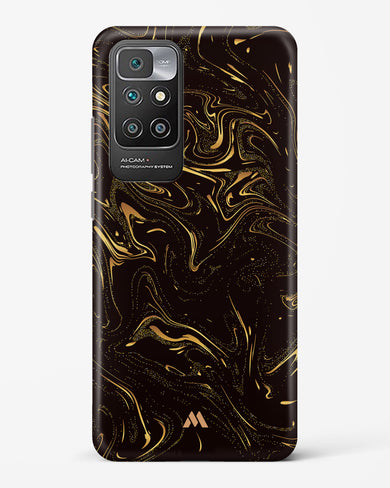 Black Gold Marble Hard Case Phone Cover-(Xiaomi)