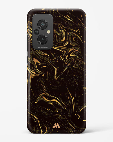 Black Gold Marble Hard Case Phone Cover (Xiaomi)