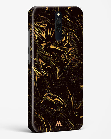 Black Gold Marble Hard Case Phone Cover-(Xiaomi)