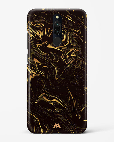 Black Gold Marble Hard Case Phone Cover-(Xiaomi)