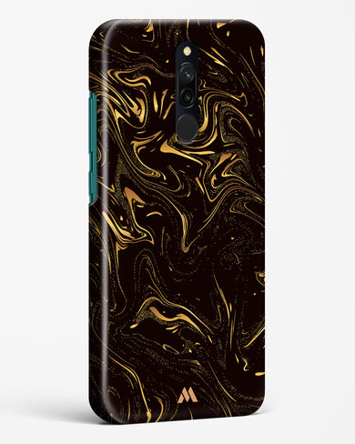 Black Gold Marble Hard Case Phone Cover-(Xiaomi)