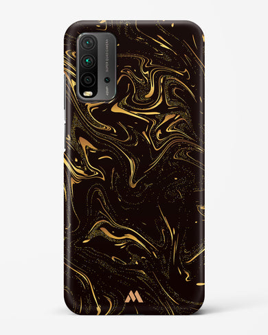 Black Gold Marble Hard Case Phone Cover-(Xiaomi)