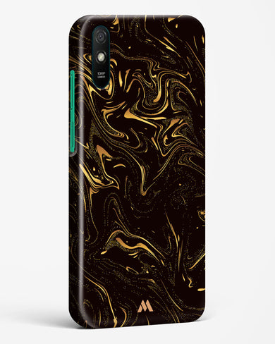 Black Gold Marble Hard Case Phone Cover-(Xiaomi)