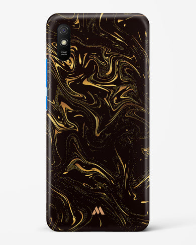 Black Gold Marble Hard Case Phone Cover-(Xiaomi)