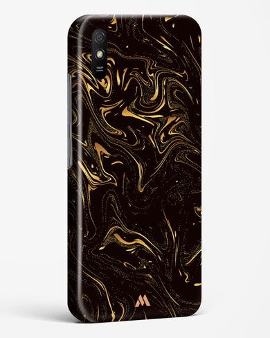 Black Gold Marble Hard Case Phone Cover (Xiaomi)