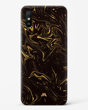 Black Gold Marble Hard Case Phone Cover-(Xiaomi)