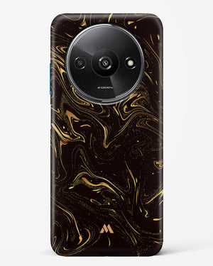 Black Gold Marble Hard Case Phone Cover (Xiaomi)