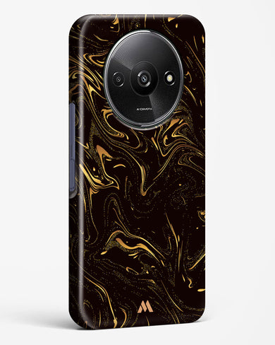 Black Gold Marble Hard Case Phone Cover (Xiaomi)