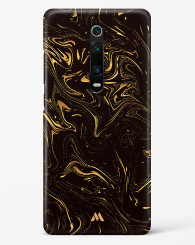 Black Gold Marble Hard Case Phone Cover (Xiaomi)