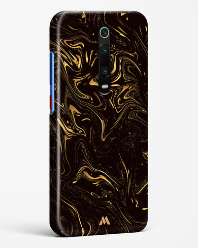 Black Gold Marble Hard Case Phone Cover-(Xiaomi)