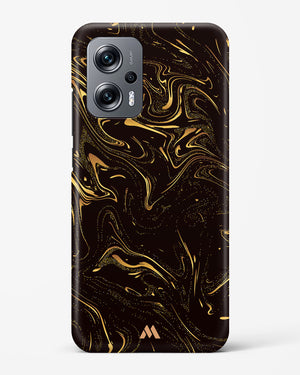 Black Gold Marble Hard Case Phone Cover (Xiaomi)