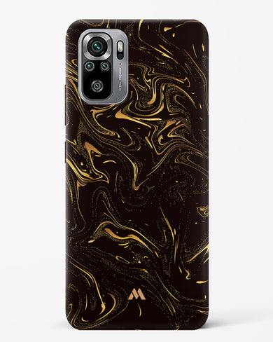 Black Gold Marble Hard Case Phone Cover-(Xiaomi)