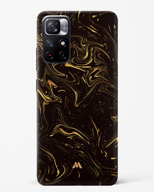 Black Gold Marble Hard Case Phone Cover-(Xiaomi)